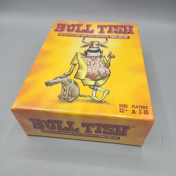 Bull Tish The All-Play Card Game That's Absolutely Full of IT! 2-10 Players New - Picture 8 of 8